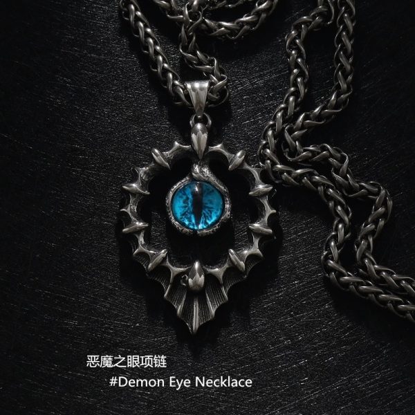 گردنبند گاتیک چشم دویل