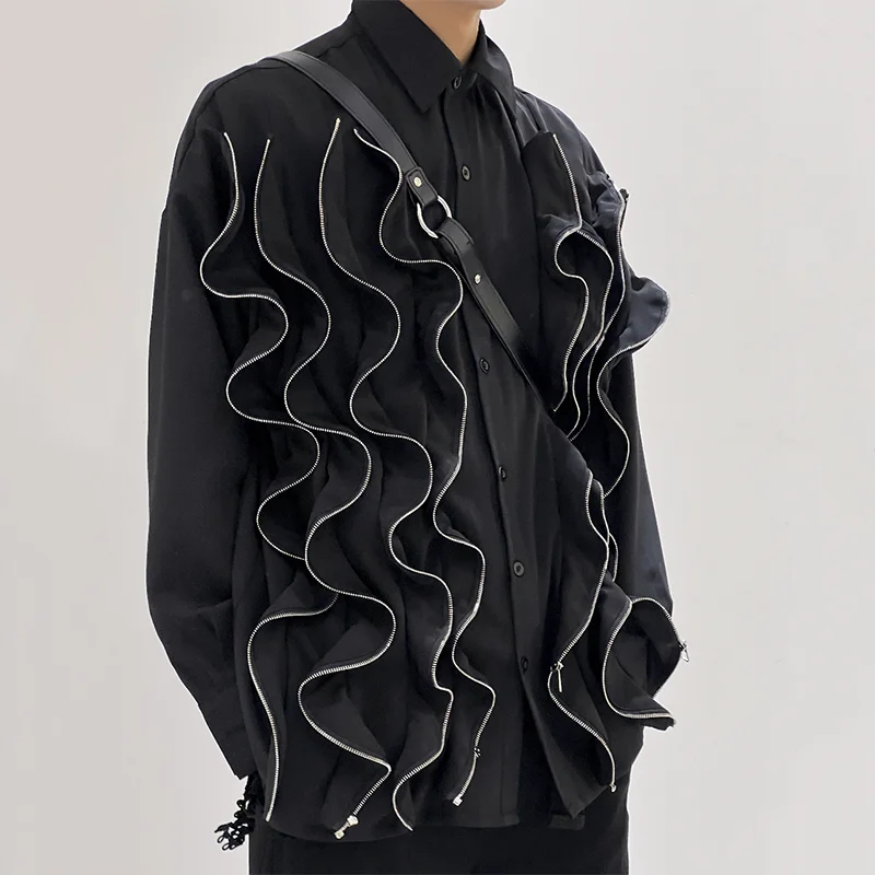 پیراهن فشن کاستوم طرح زیپ Darkwear 5 پیراهن فشن کاستوم طرح زیپ Darkwear - Image 5