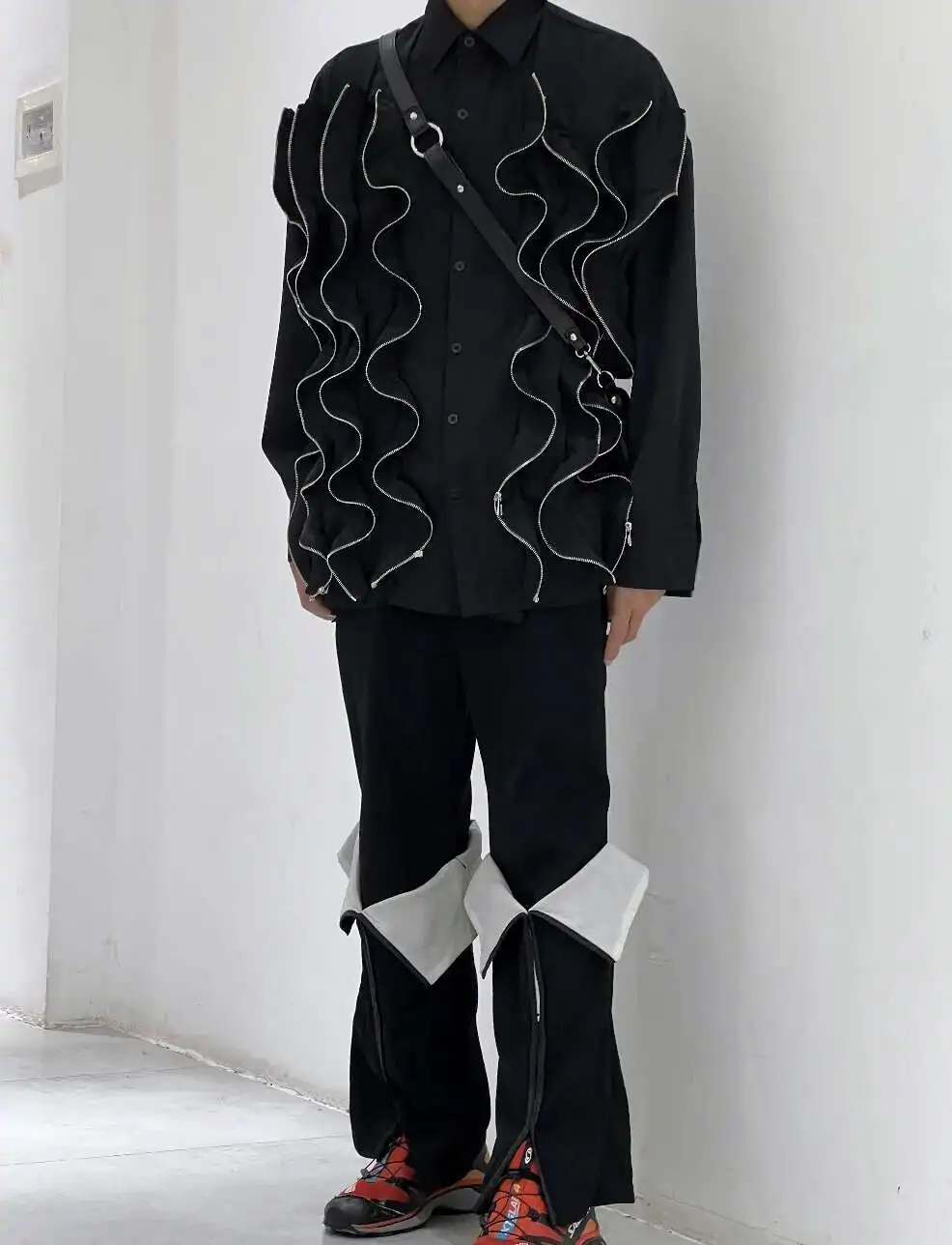 پیراهن فشن کاستوم طرح زیپ Darkwear 20 kf S599b6f1d9dc24a6296a28abfbb0d9ee26