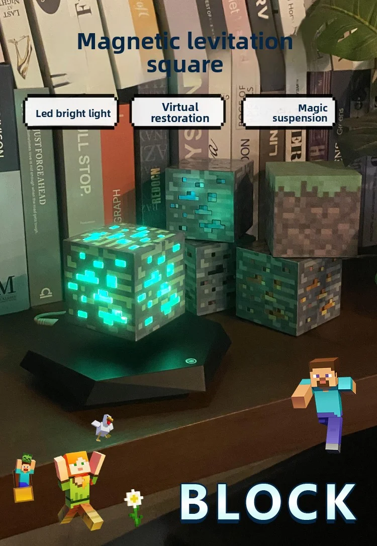 دکوری مکعب ۳۶۰ معلق ماین کرفت 5 kf Sbe2551c2d1d648178a2263f6098f44cb7