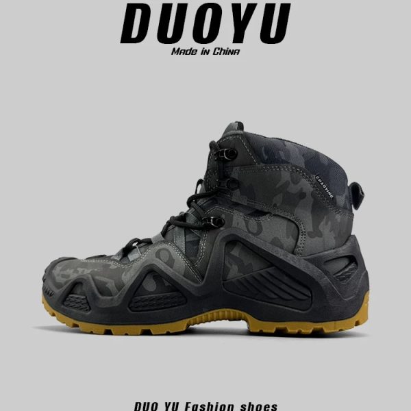 نیم بوت صحرایی تاکتیکال ضد آب کاموفلاژ