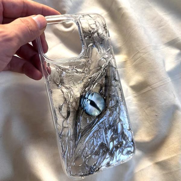 قاب آیفون سه بعدی طرح برجسته Devil Eye