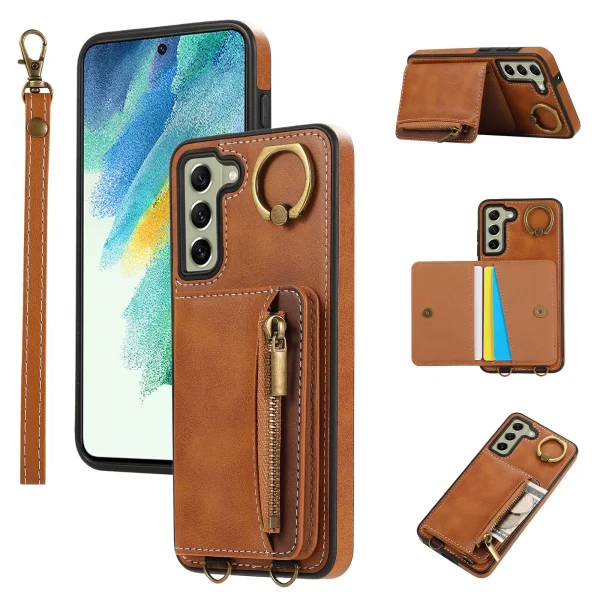 قاب سامسونگ کیف چرمی مگ سیف هولدر سیمکارت