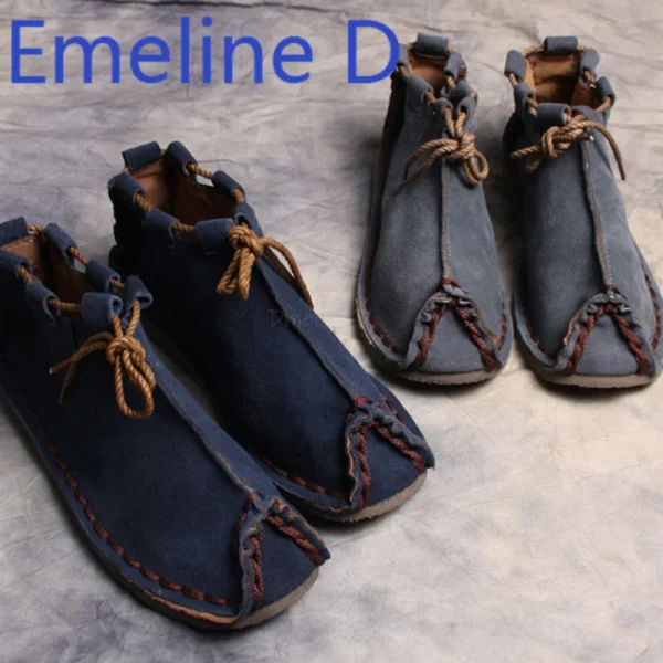 کفش چرم دستساز Suede Cowhide