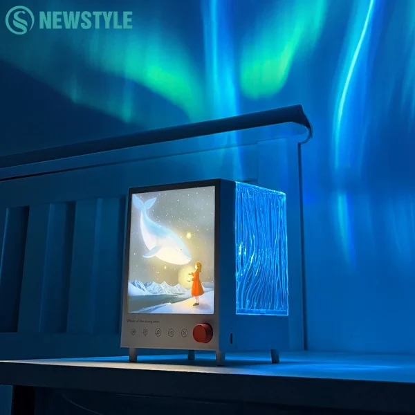 چراغ خواب پروژکتور اسپیکر آمبیانس بلوتوث Aurora