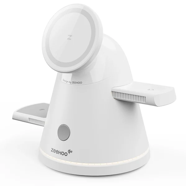 هاب شارژ وایرلس چندکاره چراغ رومیزی ZEEHOO