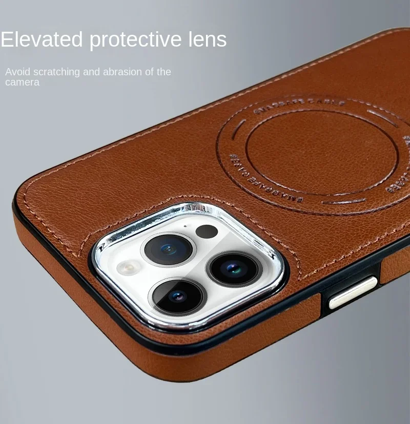 قاب آیفون چرمی مگ سیف هولدر سیمکارت 15 kf Sc5626f48f9f2476ba86c192515d272a3k