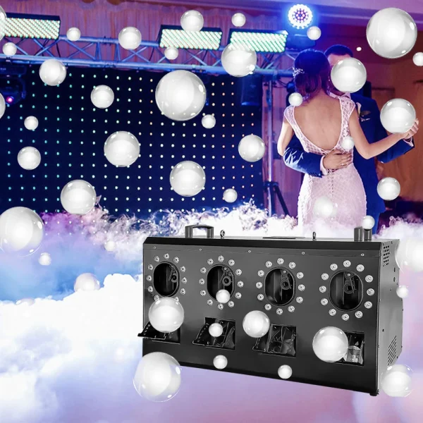 حباب سازاسموک رقص نور استیج 3000W LED Smoke Bubble DMX