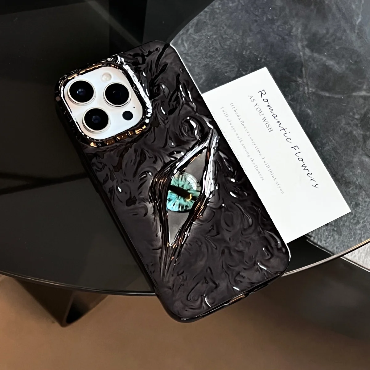 قاب آیفون سه بعدی طرح برجسته Devil Eye 47 kf Scec31939954f43c486710f52c15a29c9k