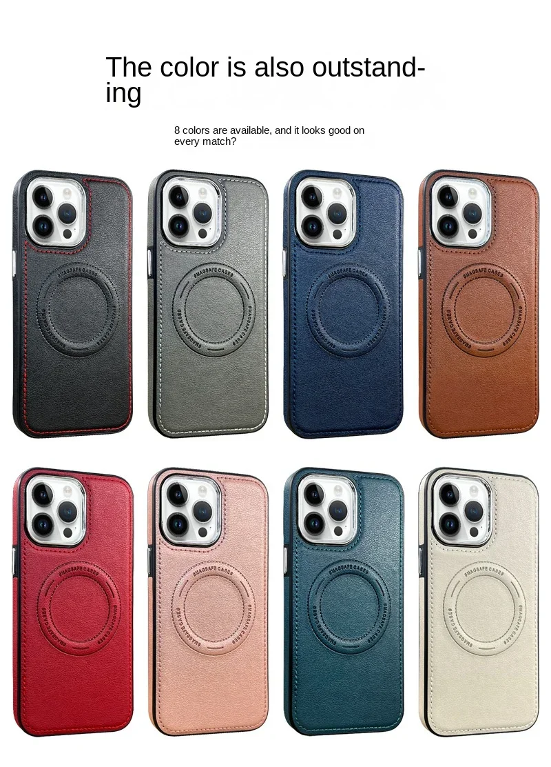 قاب آیفون چرمی مگ سیف هولدر سیمکارت 13 kf Sde69a509f3a54885b071e1dee5ff1dc1T