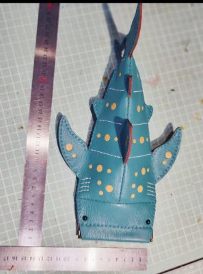 کیف دستساز چرم طبیعی طرح کوسه 6 IMG 0030