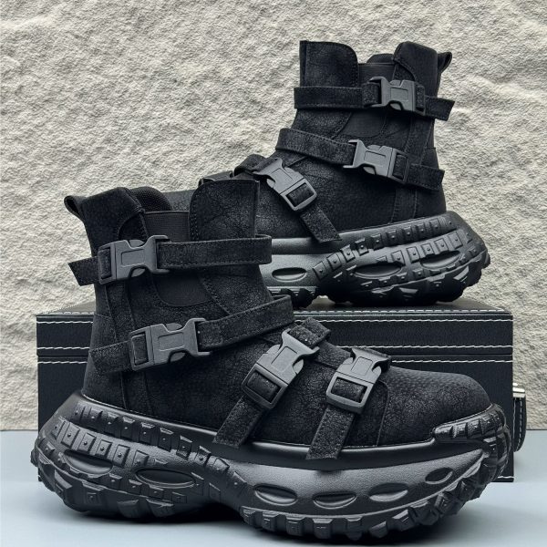 بوت چرمی سگک دار Homens