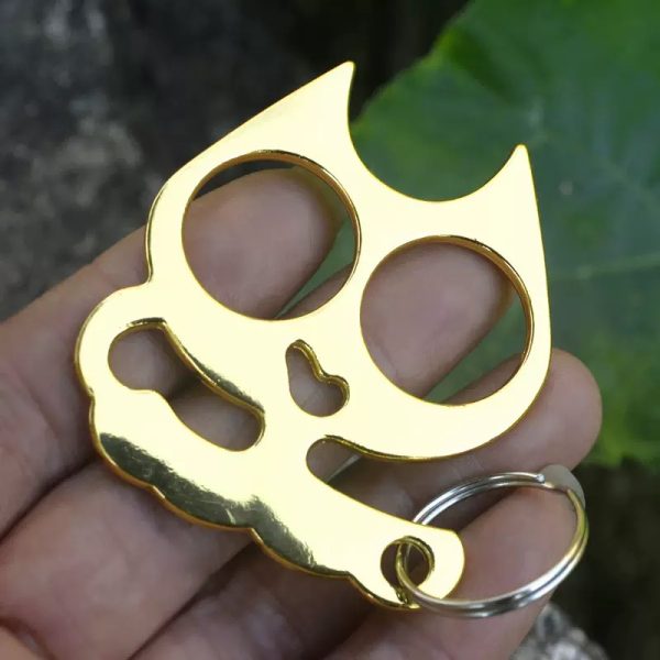 پنجه بوکس دخترانه فلزی یکپارچه گربه