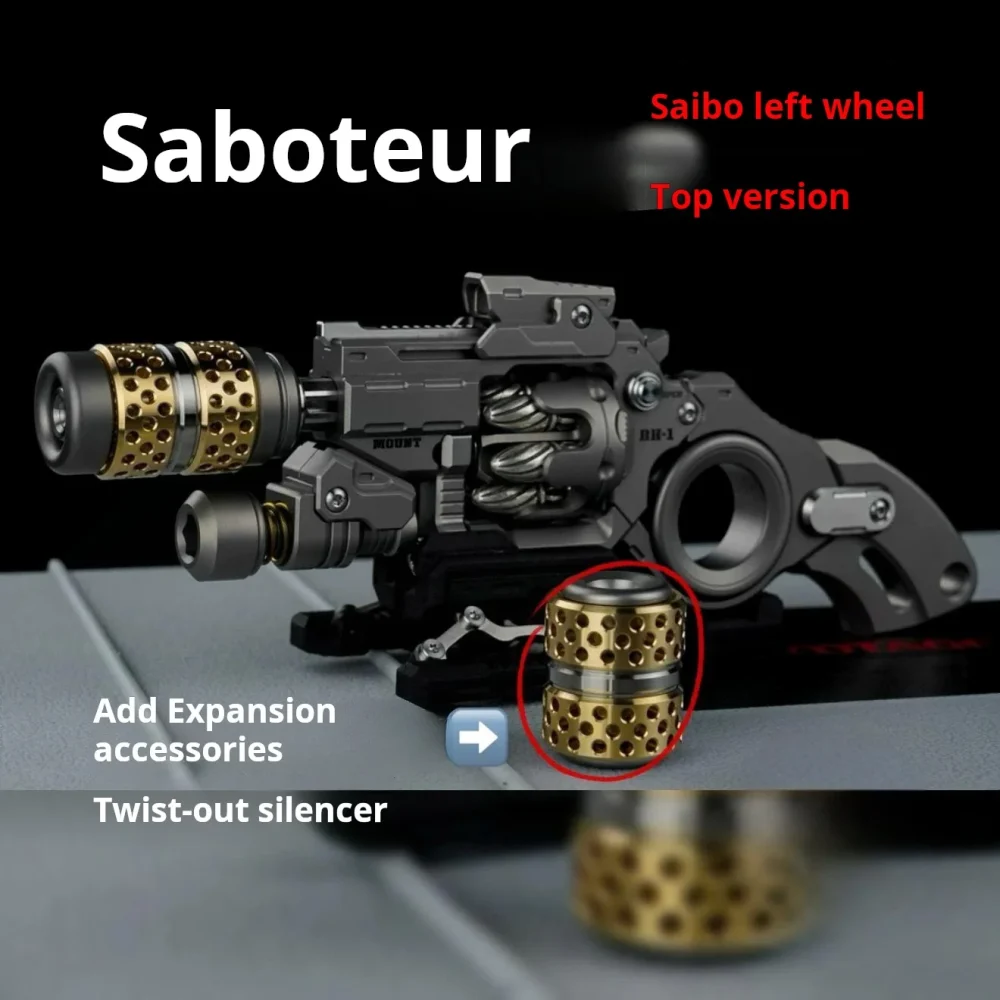 فیجت ضد استرس گان فلزی EDC Sliders Armor Spinning 1 فیجت ضد استرس گان فلزی EDC Sliders Armor Spinning