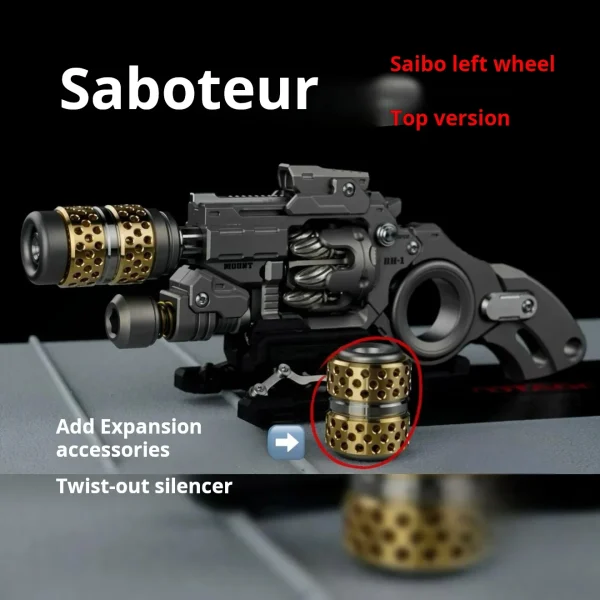 فیجت ضد استرس گان فلزی  EDC Sliders Armor Spinning