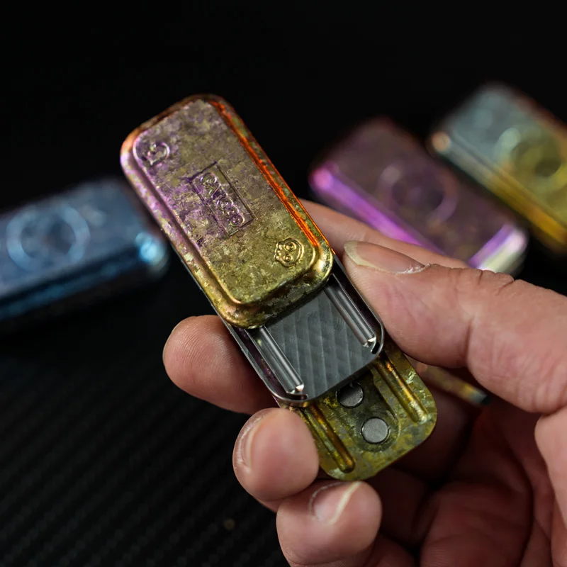 فیجت ضد استرس فلزی Ice Crystal Titanium EDC 8 kf S36377f8fa89545f2a705bd03462fd4a5S