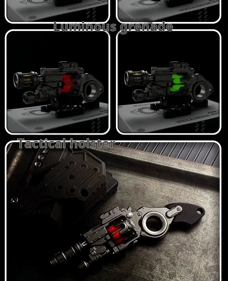 فیجت ضد استرس گان فلزی EDC Sliders Armor Spinning 16 kf S3b0d358338644bfc9cc72f763bc09771R