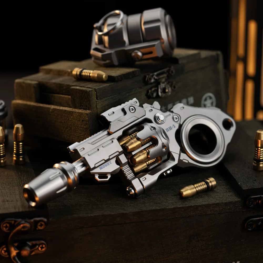 فیجت ضد استرس گان فلزی EDC Sliders Armor Spinning 3 فیجت ضد استرس گان فلزی EDC Sliders Armor Spinning - Image 3