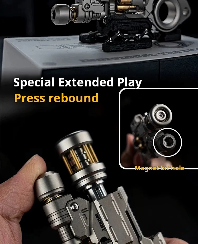 فیجت ضد استرس گان فلزی EDC Sliders Armor Spinning 10 kf Sd899551970954e46a4cc18b003b1d00bQ