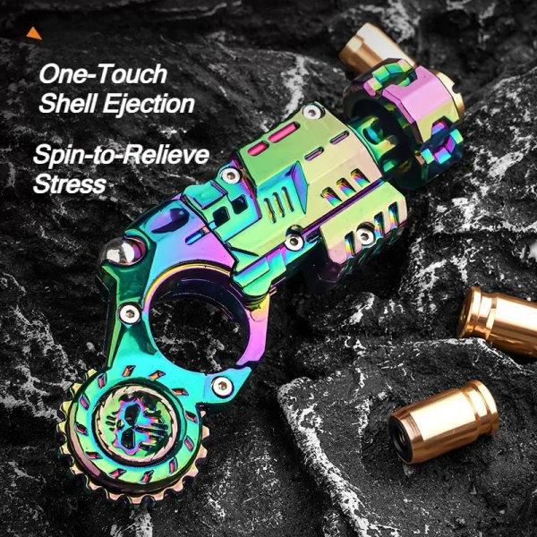 فیجت ضد استرس گان فلزی Shell-Ejecting Pistol