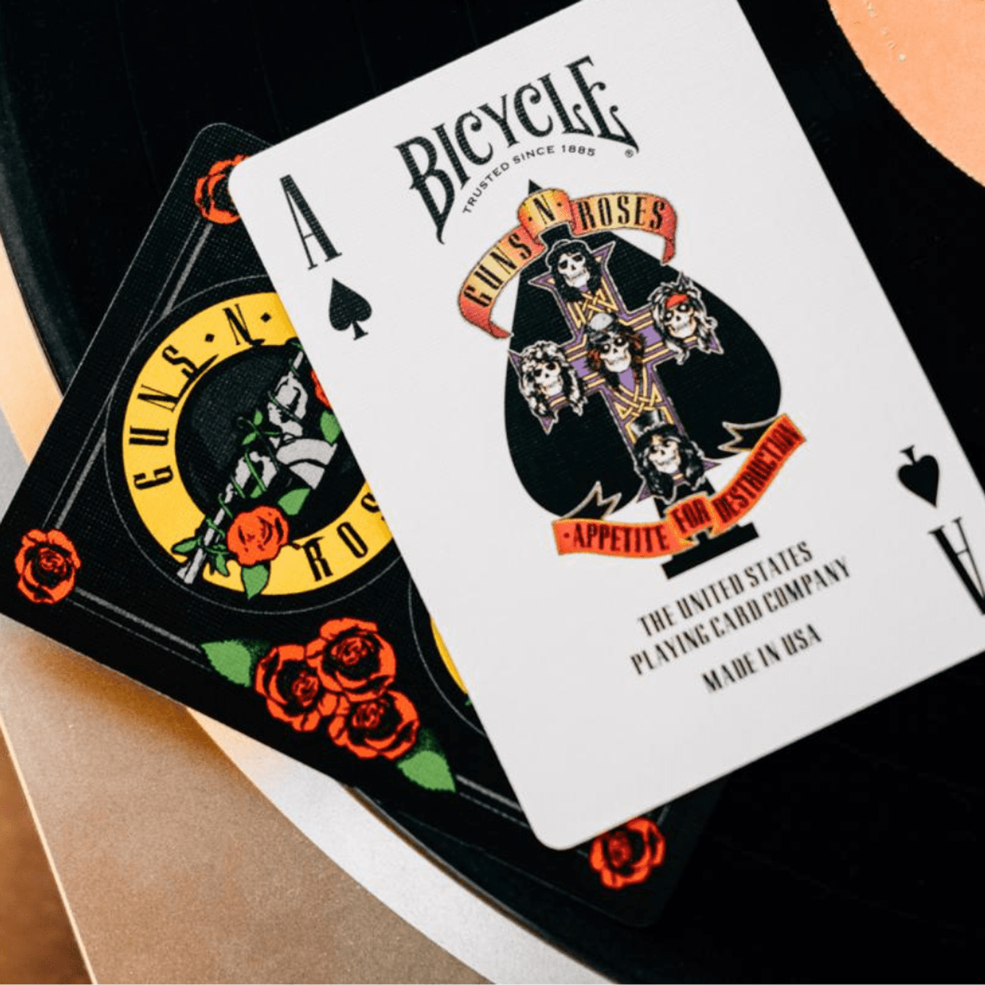 ورق بازی گانز اند روزس Guns N' Roses Bicycle 3 ورق بازی گانز اند روزس Guns N' Roses Bicycle - Image 3