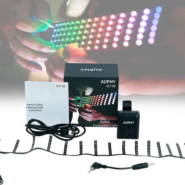 کیت ال ای دی فرتبورد گیتار سنسوردار Auphy