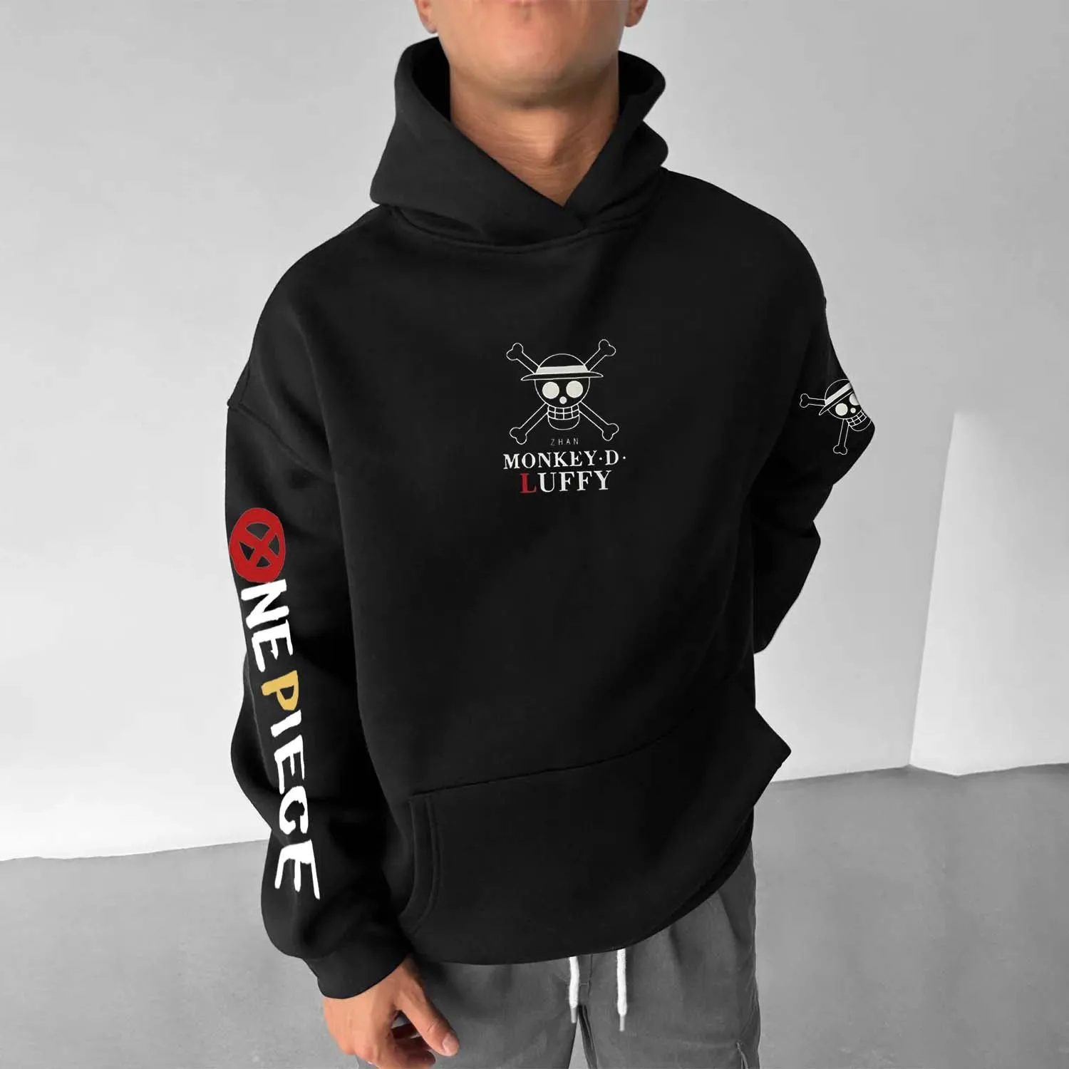 هودی طرح دار ONE PIECE Luffy Sauron 7 kf S8a6ba77f45354c92a493bb1bacbe1955F