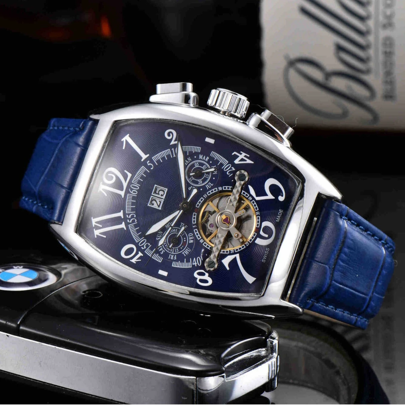 ساعت میلیونر مکانیکال Flying Tourbillon 8 kf Sc31483f3bda34f66b4b6e72c575b3f79z