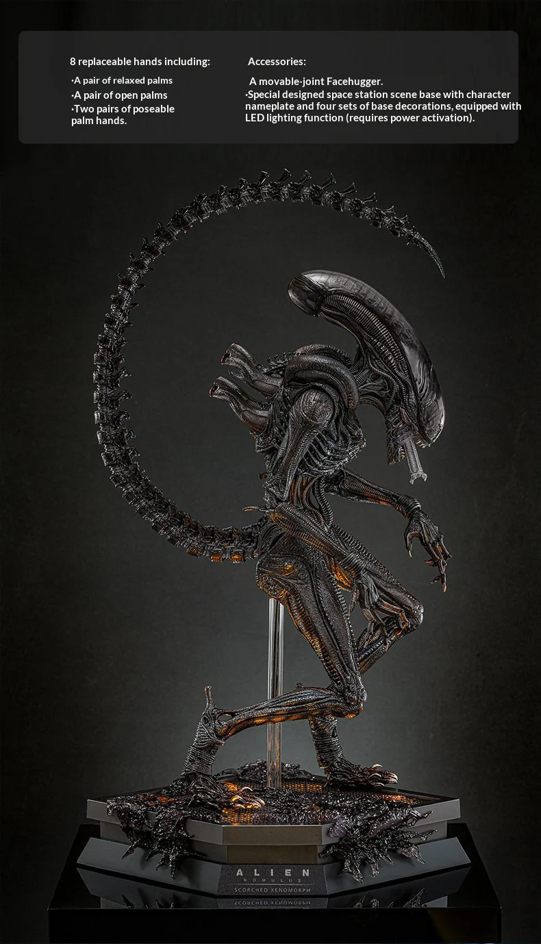 اکشن فیگور بیگانه هات تویز Hot Toys 1/6 MMS784 Alien:Romulus 7 kf S99cde55e854a403086839ef6da02b0695