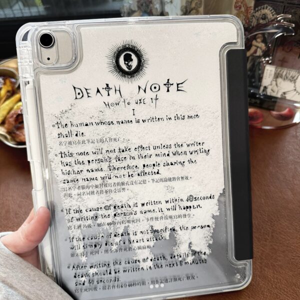 کاور کیس آیپد برفی Death Note