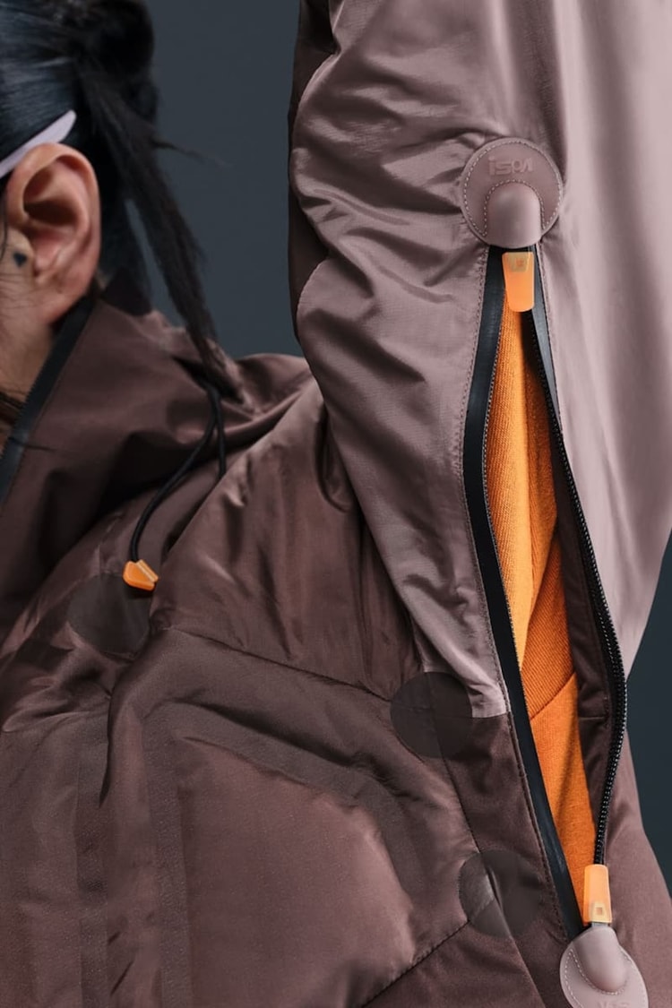 کاپشن اورجینال نایک Ispa Adapt Sense Air Jacket Earth 5 کاپشن اورجینال نایک Ispa Adapt Sense Air Jacket Earth - Image 5