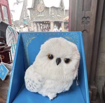 فیگور جغد هری پاتر متحرک سخنگو شانه اورجینال Universal Studios 9 IMG 8317