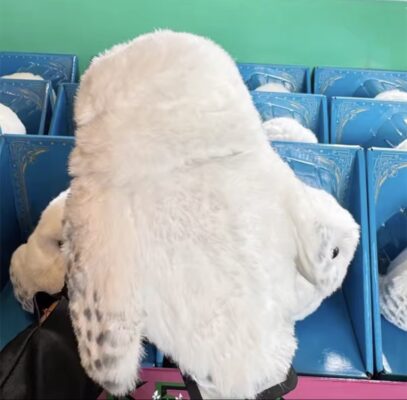فیگور جغد هری پاتر متحرک سخنگو شانه اورجینال Universal Studios 6 IMG 8320
