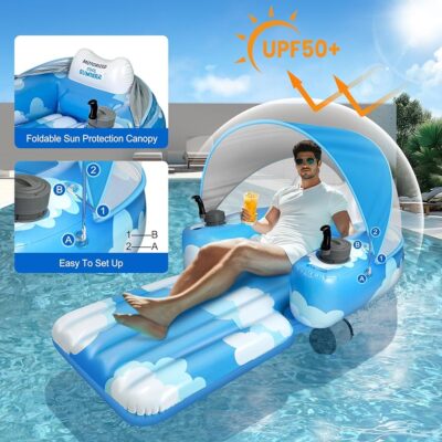 تیوب بادی موتور دار شارژی تابستانه 7 IMG 8683
