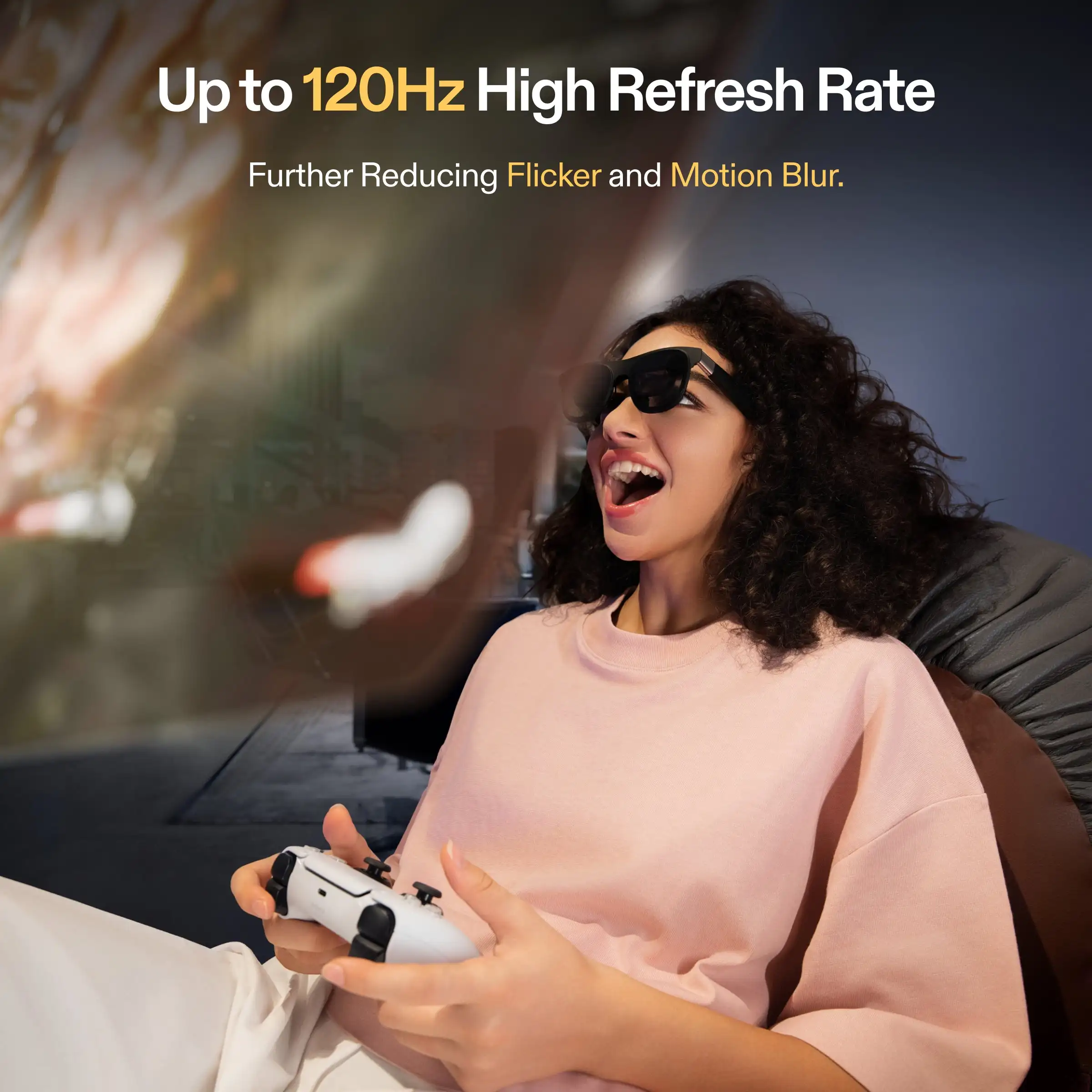 عینک هوشمند سه بعدی Xreal One AR 147 inch Screen 120Hz USB-C 15 kf S81a73880033147748f3868f01814acafo