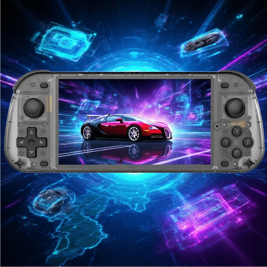 کنسول بازی پرتابل R50S Retro Games 4200mAh 128G 1 کنسول بازی پرتابل R50S Retro Games 4200mAh 128G