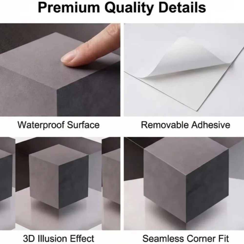 استیکر جادویی سه بعدی Optical Illusion Corner 14 kf Sb32cf1c9d42b4f07b56ef4886a38a2feS