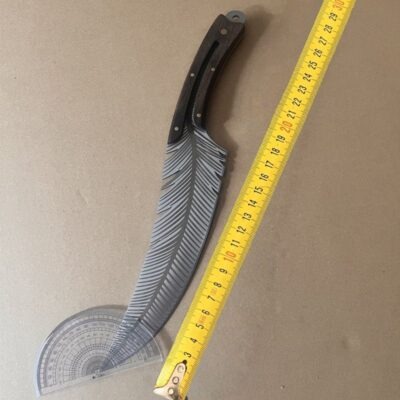 چاقو حرفه ای طرح پر استیل کربن 15 IMG 0129