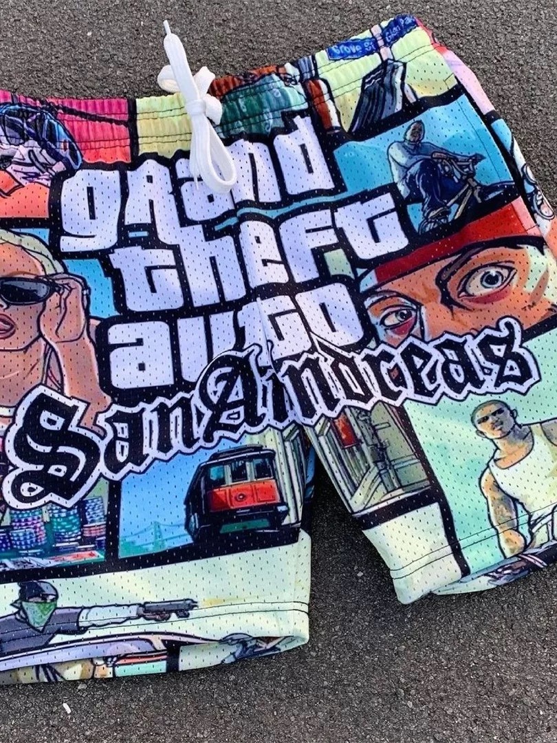 شلوارک ساحلی جی تی ای GTA San Andreas 2 شلوارک ساحلی جی تی ای GTA San Andreas - Image 2