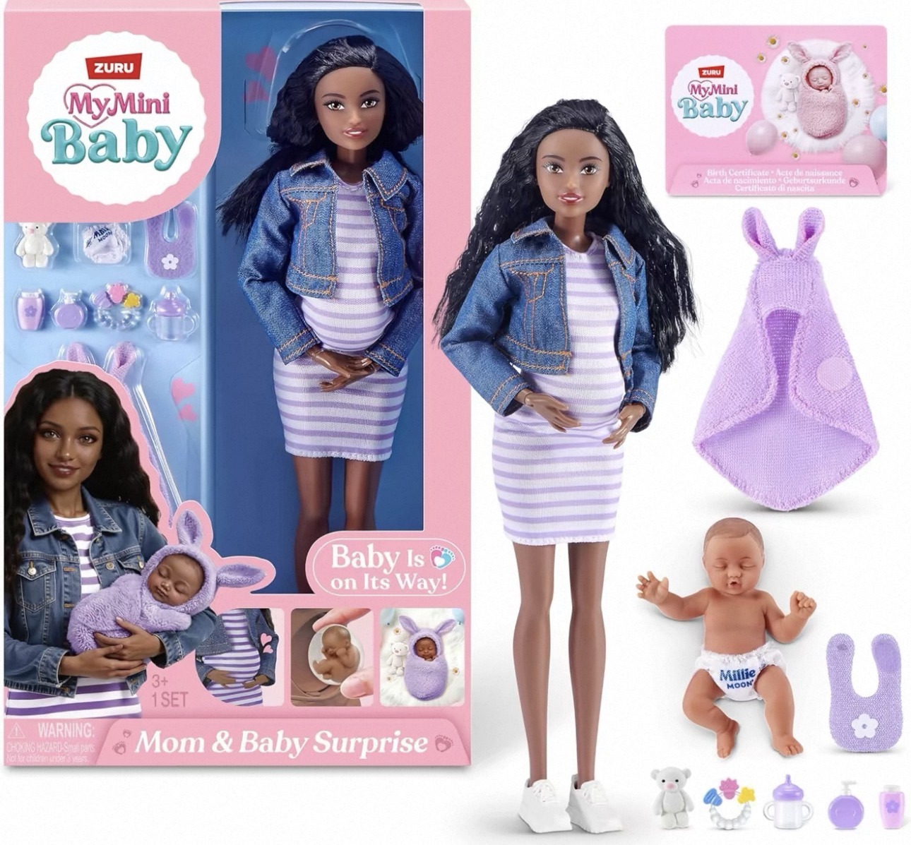 باربی سورپرایزی نوزاد مینی My Mini Baby - Image 3