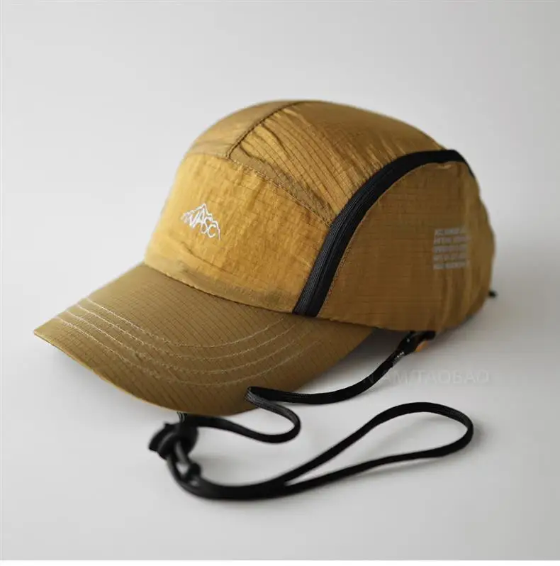 کلاه بیسبال زیپ دار جیب مخفی قابل تنظیم ضد آب UV Protection 14 kf S00f82815dda14014b95cd9e5c815c174W