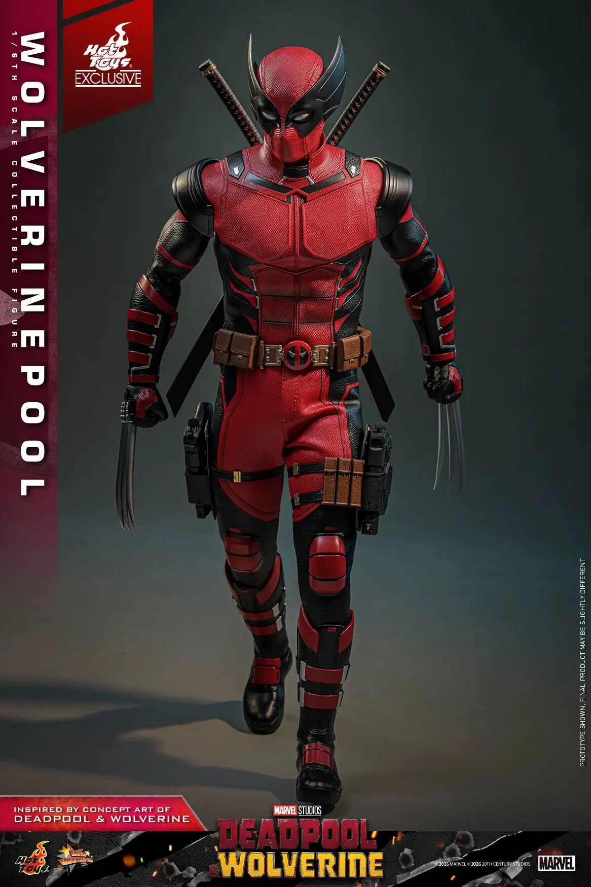 اکشن فیگور ددپول هات تویز HOTTOYS HT 1/6 Scale MMS857 Wolverinepool 9 kf S713ef47e0d6743a195b3e0de8564da9dz