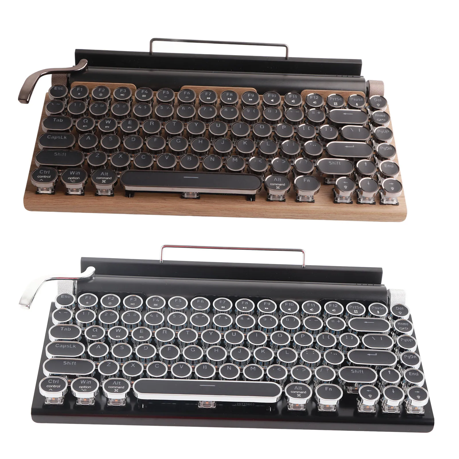 کیبورد مکانیکال طرح ماشین تحریر ۸۳ کلید 24 kf S9fa4dbfe6a38497c96408067cf2411a4L