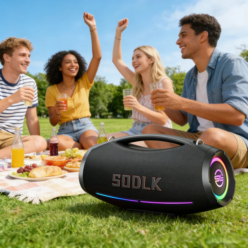 اسپیکر قدرتمند بلوتوثی پرتابل SODLK S1615 PRO 500W Portable - Image 2