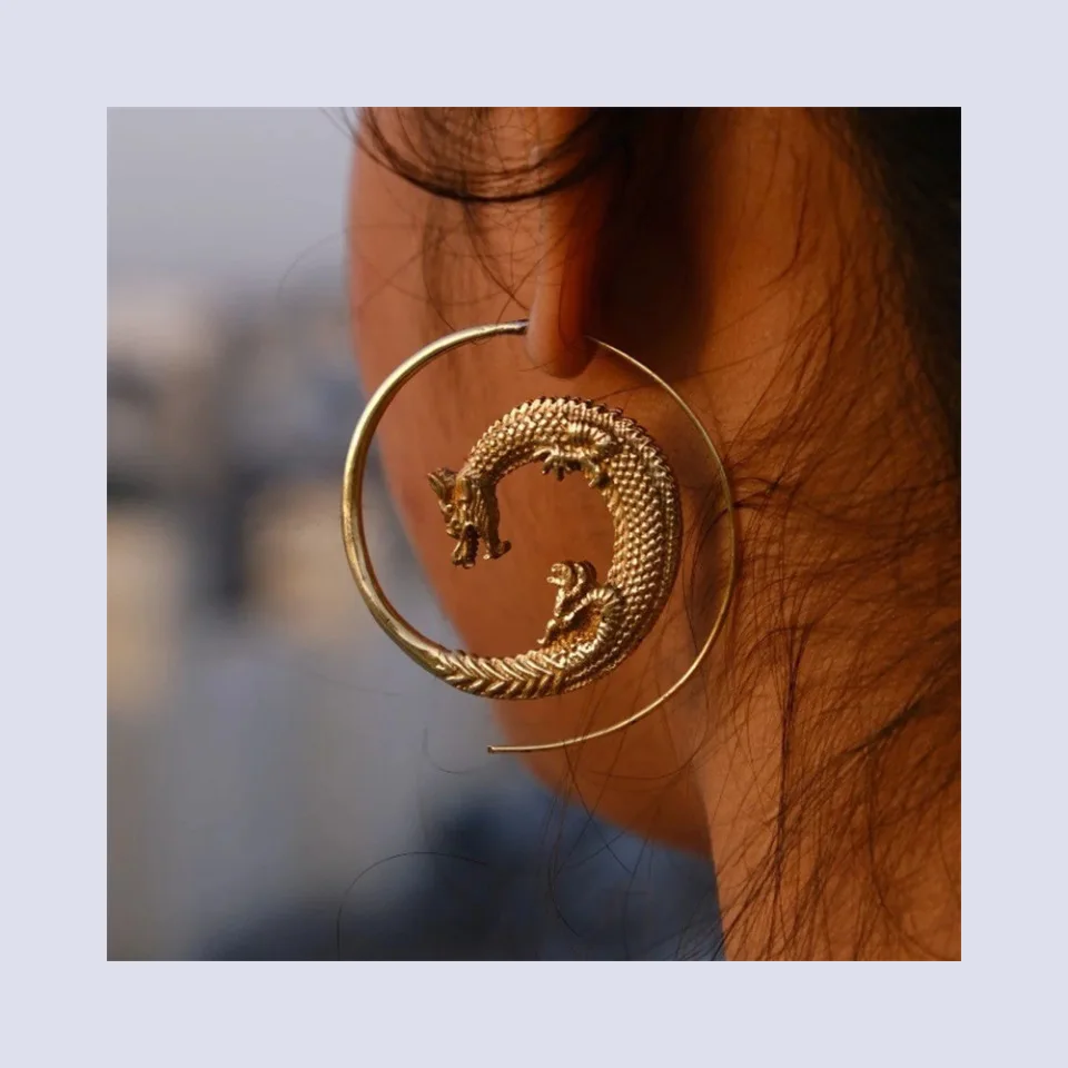 گوشواره دراگون استیل - Image 3