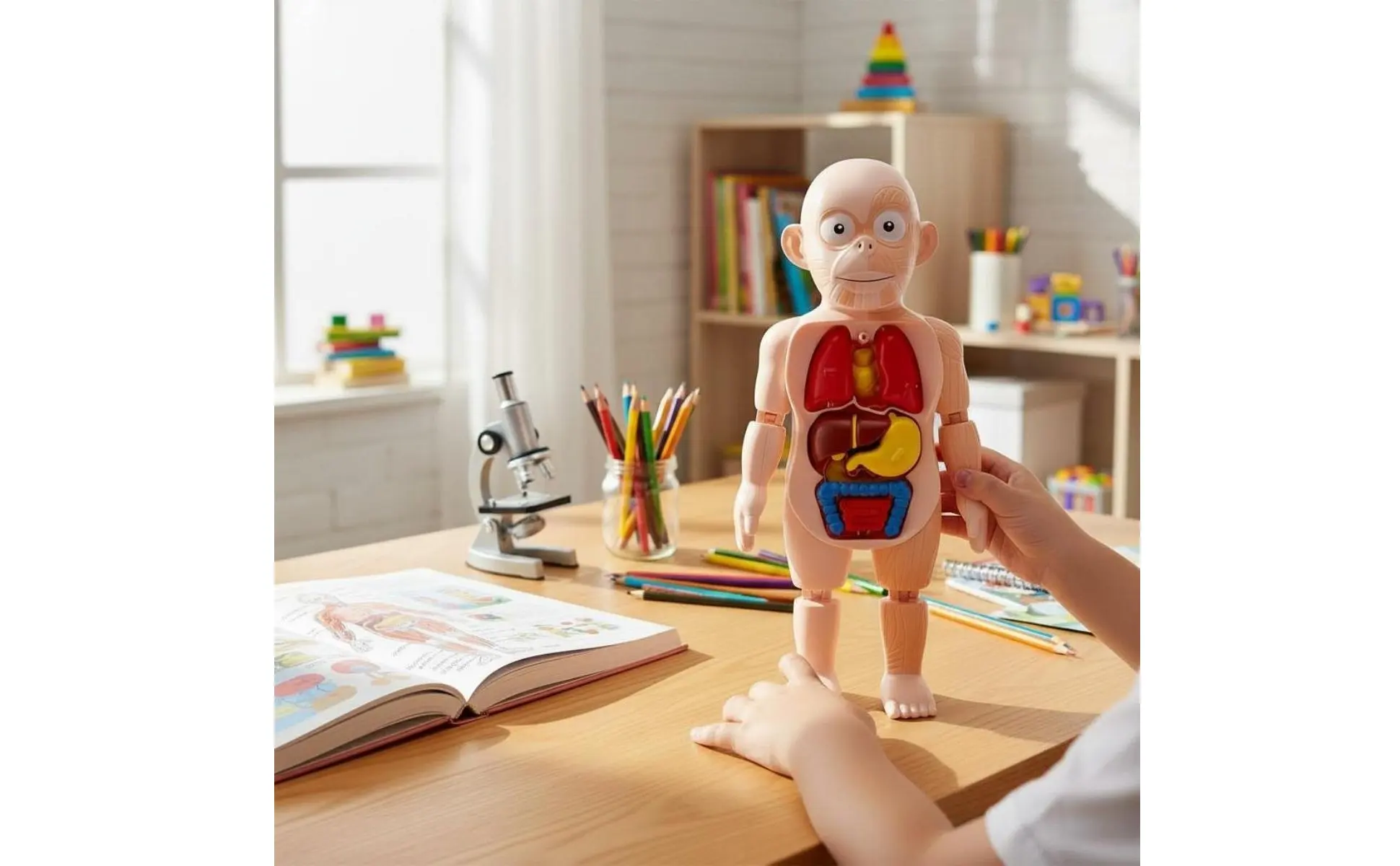 Human Organ Model Easy to Assemble DIY Body Model Educational Toy Removable Parts Science Kit Colorful for Kindergarten Human Organ Model Easy to Assemble DIY Body Model Educational Toy Removable Parts Science Kit Colorful for Kindergarten