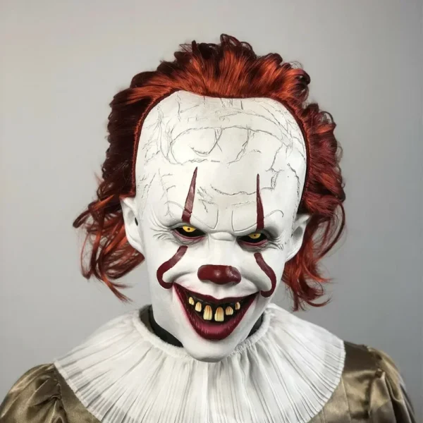 ماسک ترسناک سلیکونی کاسپلی پنی واریز pennywise