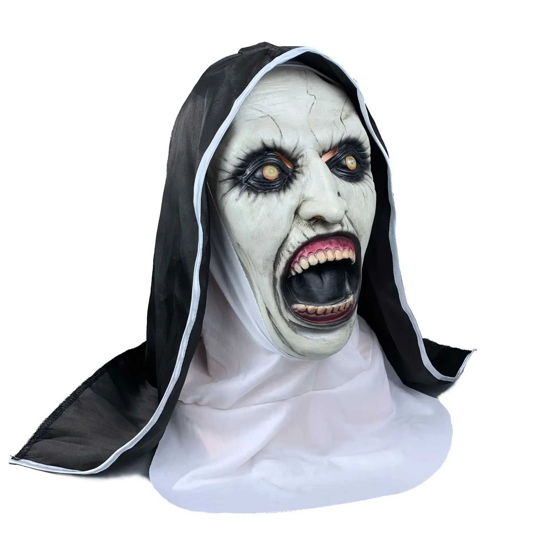 ماسک ترسناک کاسپلی راهبه Creepy Nun Mask 15 undefined