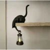 black-with-lantern