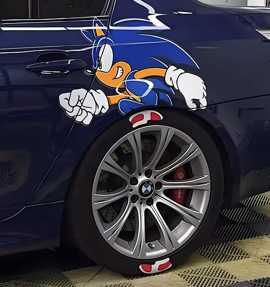 استیکر سه بعدی خودرو sonic - Image 2